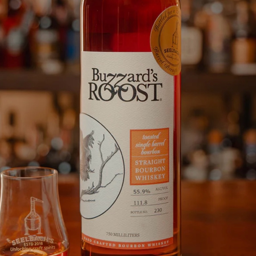Buzzard's Roost Toasted Single Barrel Straight Bourbon Whiskey - 5 Year - Seelbachs
