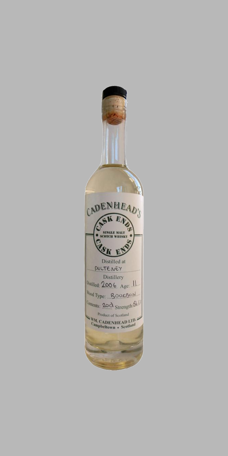 Pulteney 2006 11 Year Cask Ends (Cadenhead's)