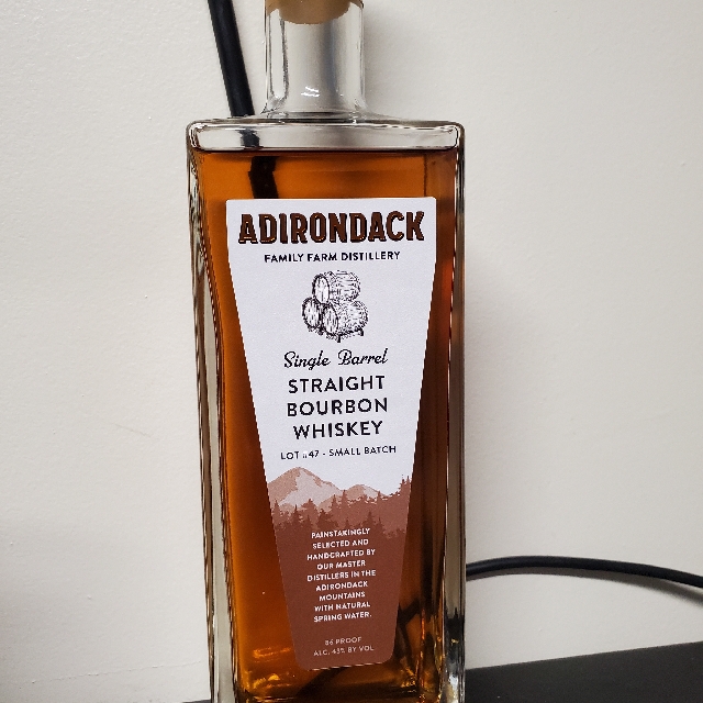 Adirondack Family Farm Distillery Single Barrel Straight Bourbon