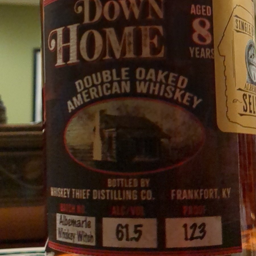 Down Home Doubled Oaked American Whiskey
