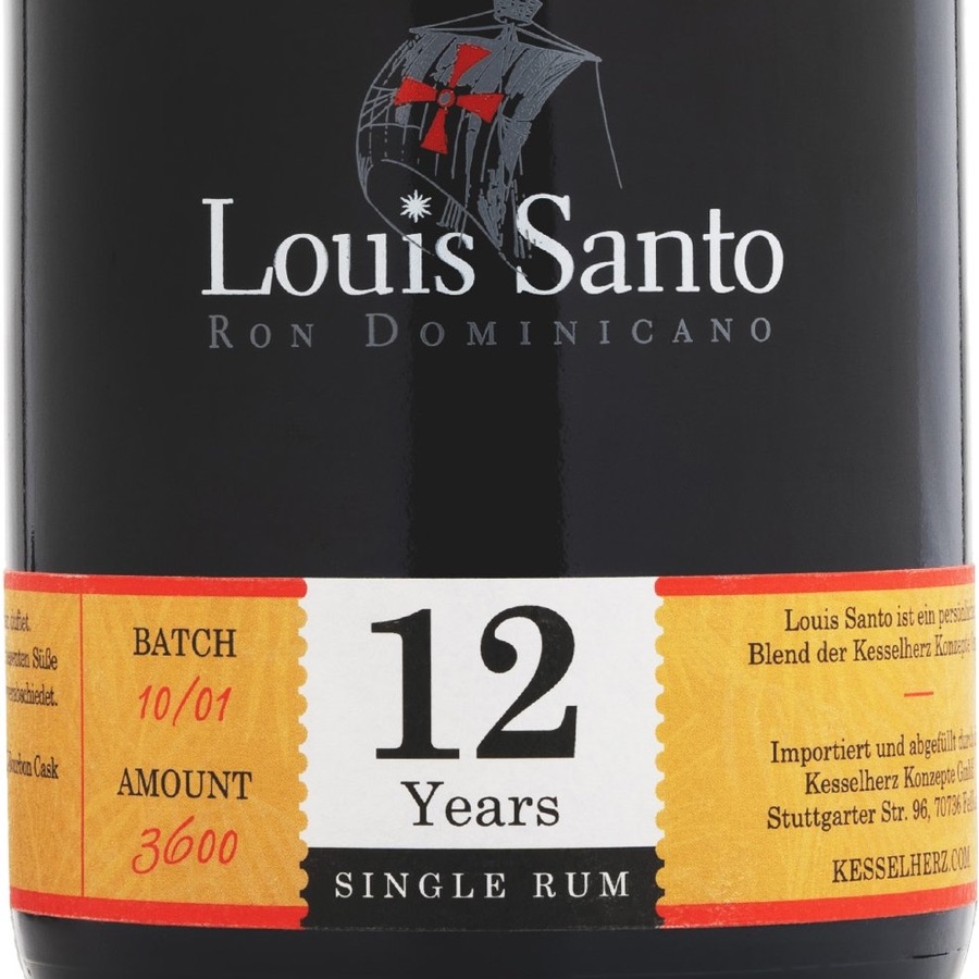 Louis Santo 12y Single Rum