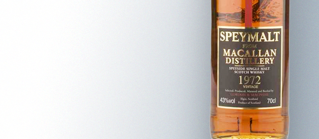 Macallan 1972 Speymalt (Gordon & MacPhail)