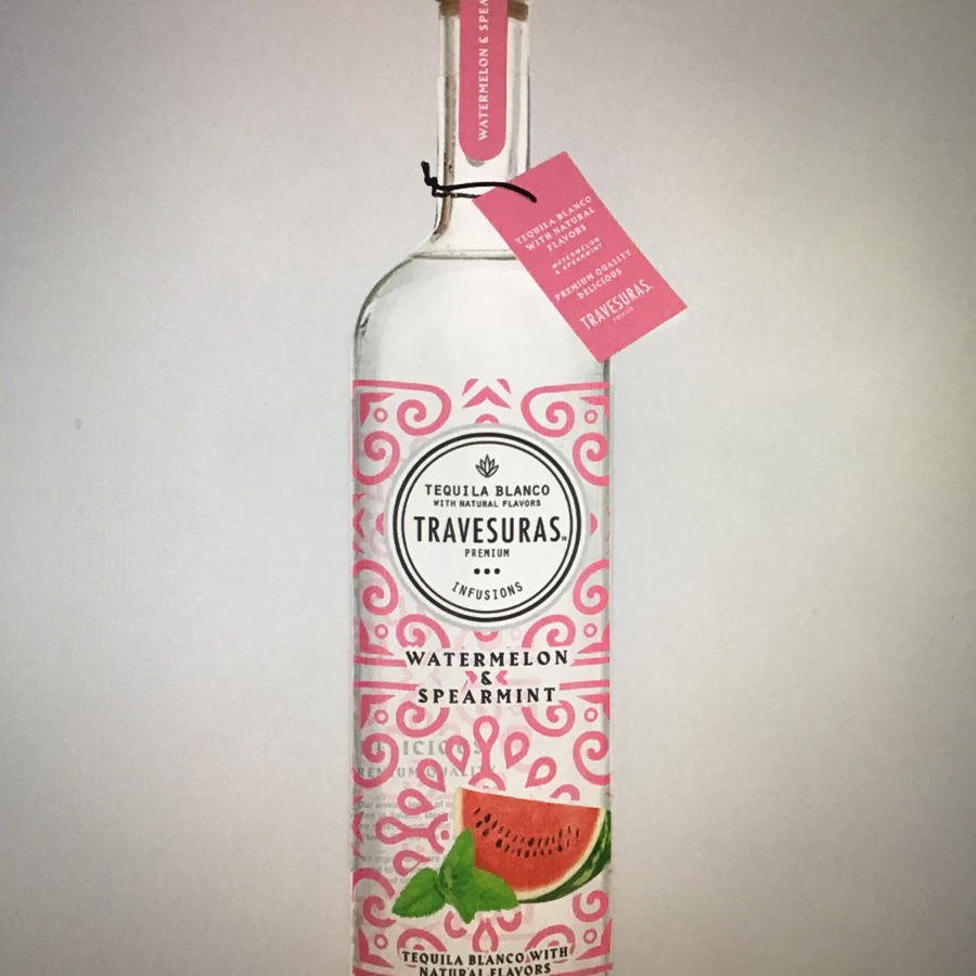 Travesuras Infusions Watermelon & Spearmint Blanco Tequila