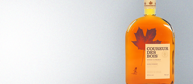 COUREUR DES BOIS メープルウイスキー 750ml Whisky Coureur des Bois 12 years old with Maple Syrup
