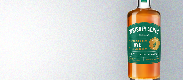 Whiskey Acres Bottled in Bond Straight Rye