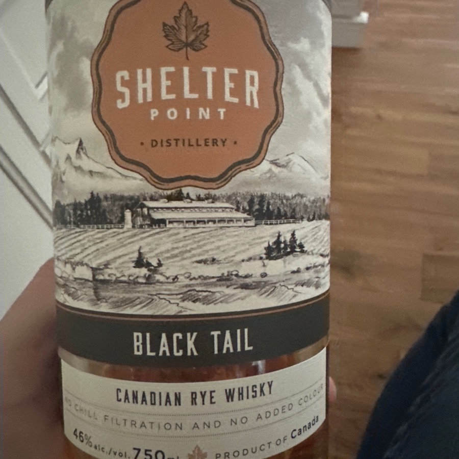 Shelter Point - Black Tail - Canadian Rye Whiskey