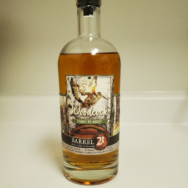 Woodcock Pennsylvania Straight Rye Whiskey
