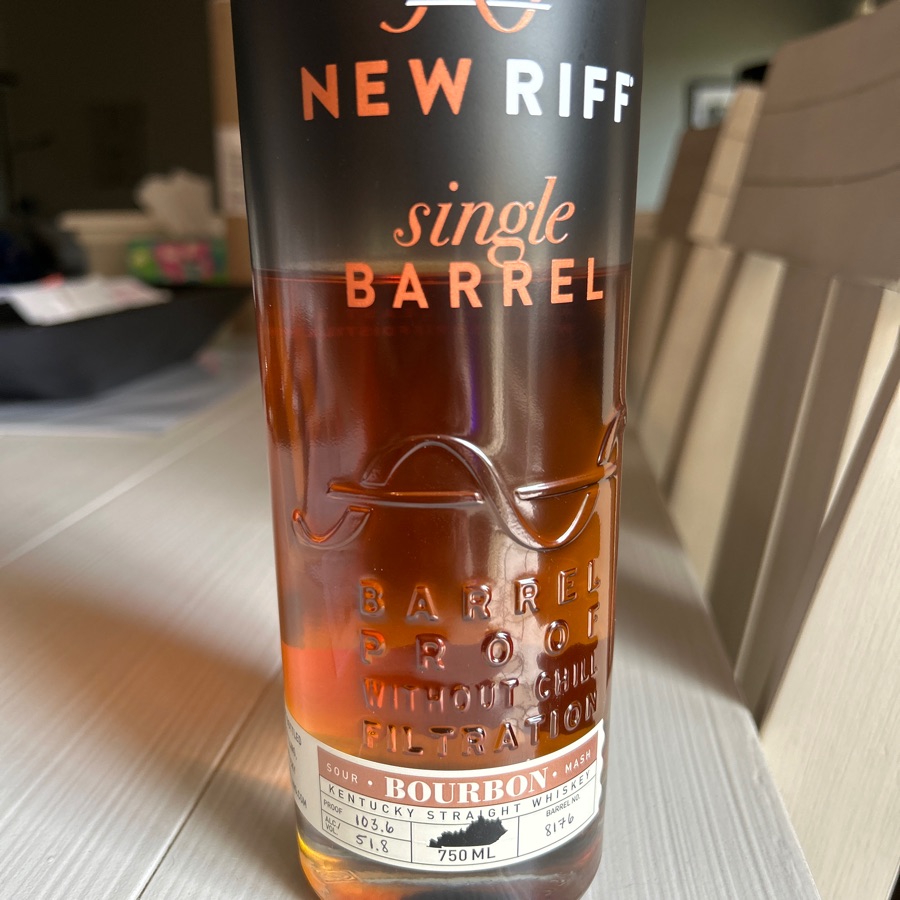 New Riff Single Barrel Bourbon