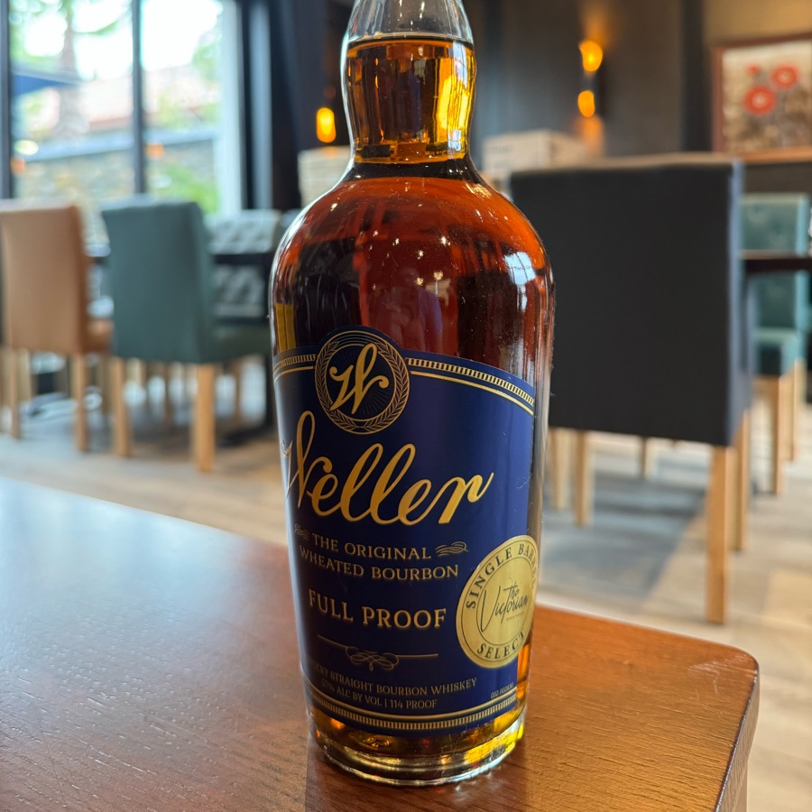 Weller Full Proof Single Barrel
(The Victorian Barrel Pick)