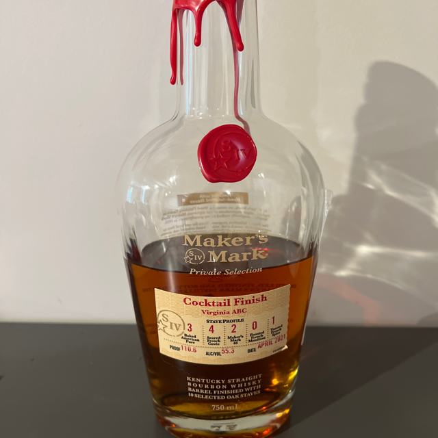 Makers Mark Cocktail Finish Virginia ABC