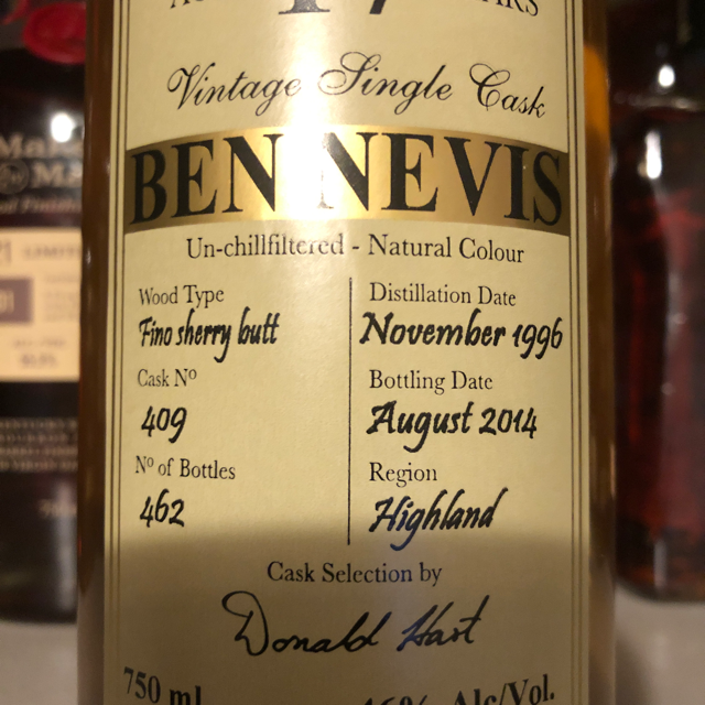 The Maltman Ben Nevis 17 Year