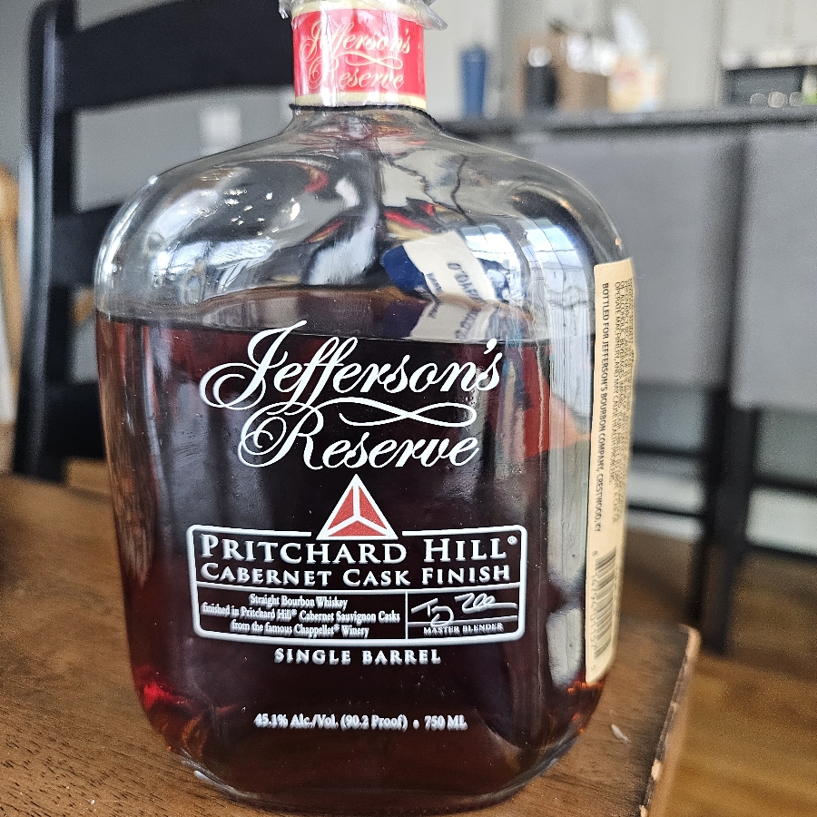 Jefferson's Reserve Pritchard Hill Cabernet Cask Finish O'Darbys Liquor Barn