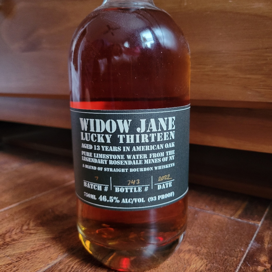 Widow Jane Lucky Thirteen batch 7 2022