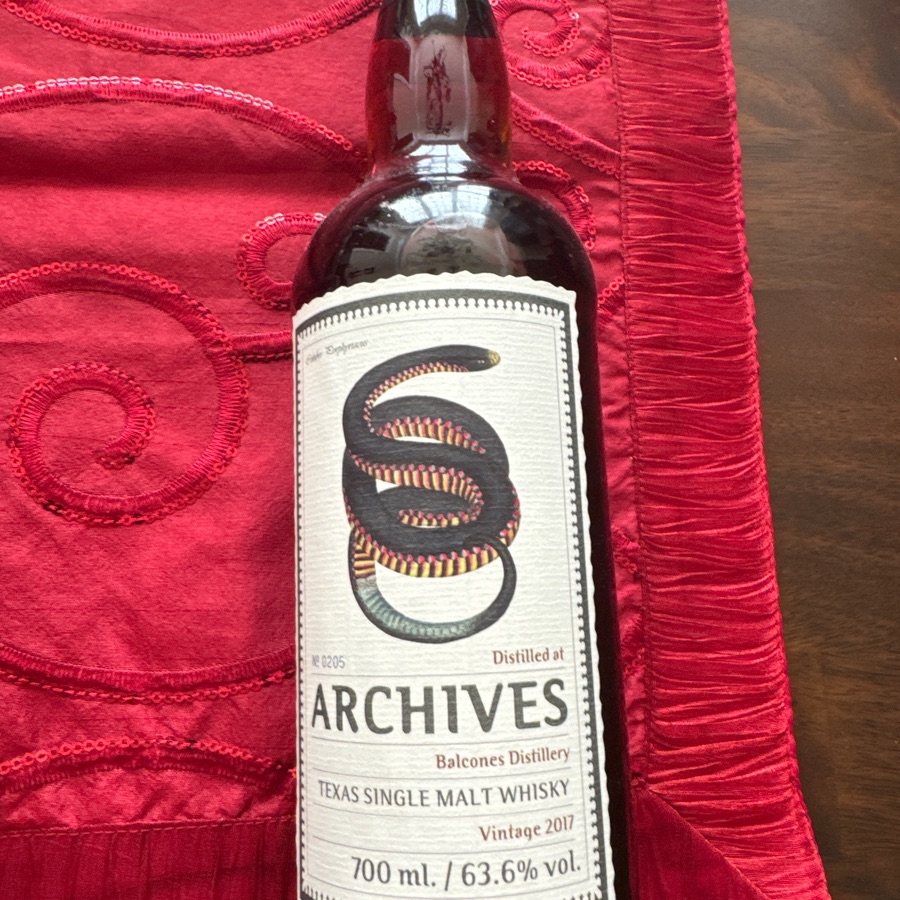 Archives Balcones Single Malt No.0205