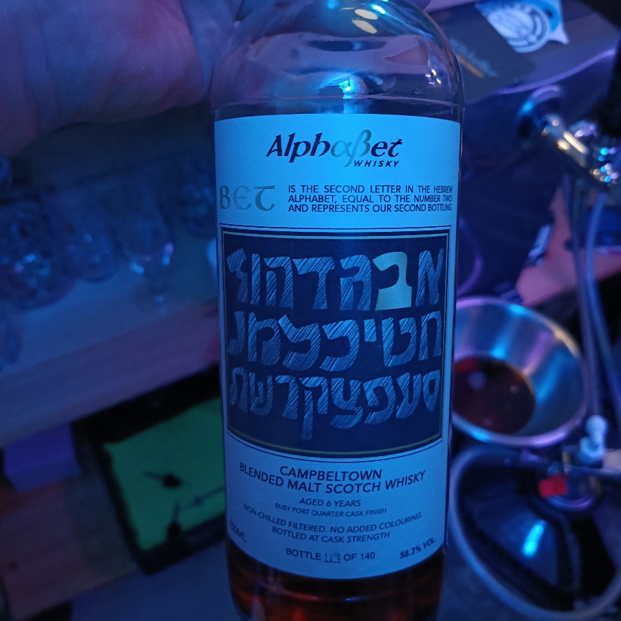 AlphaBet Whisky - Bet - Campbeltown - aged 6 years - Ruby Port Quarter Cask Finish