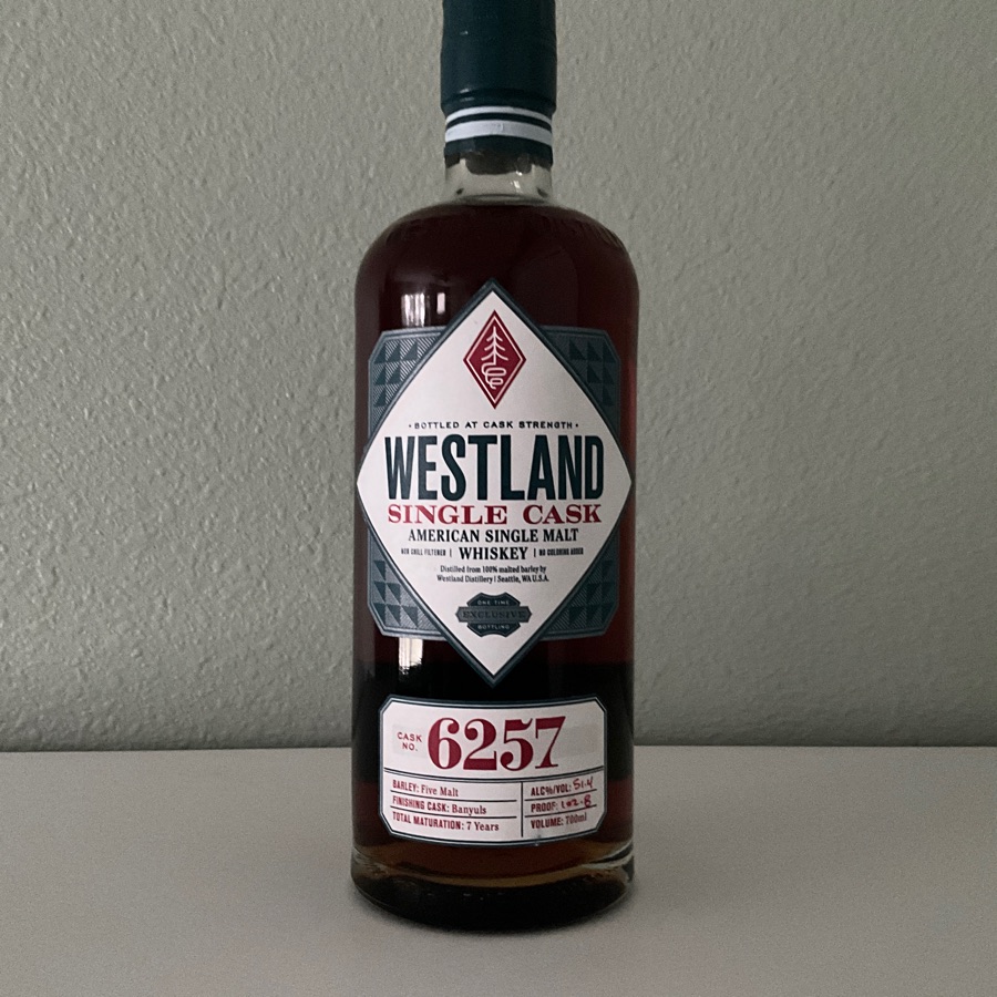 Westland Single Cask #6257 American Single Malt