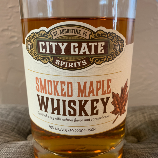 City Gate Spirits Smoked Maple Whiskey