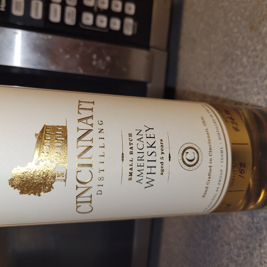 Cincinnati Small Batch American Whiskey