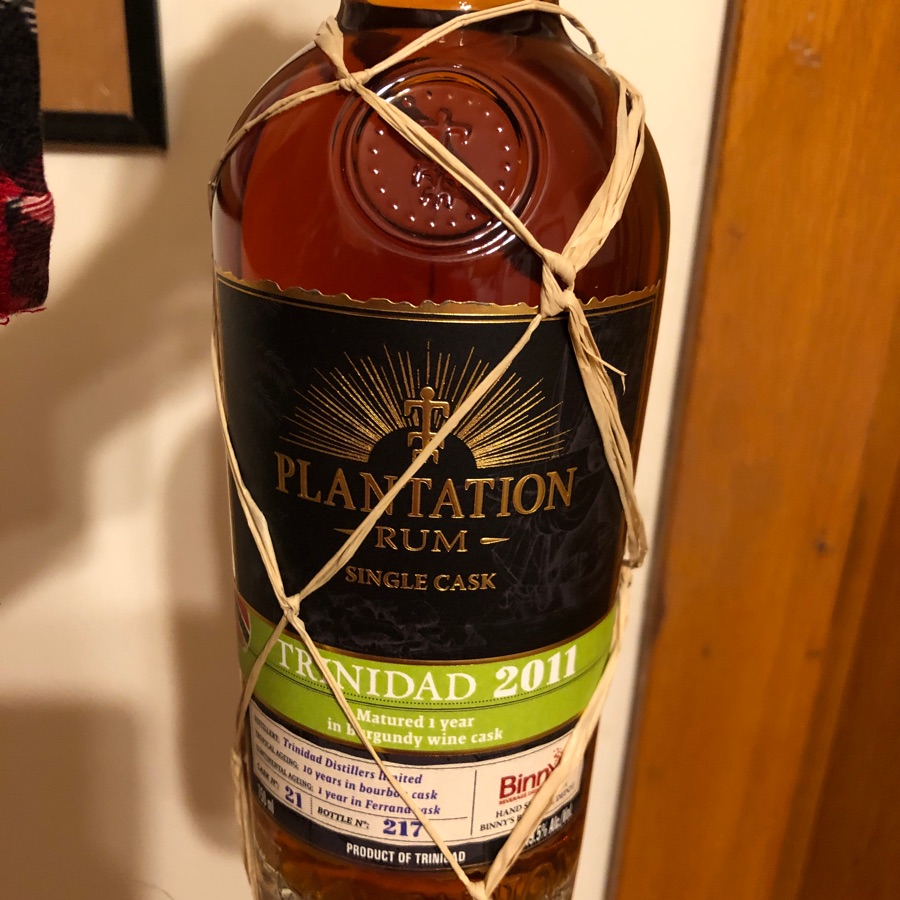 Plantation Trinidad 2011 Binnys Burgundy Aged