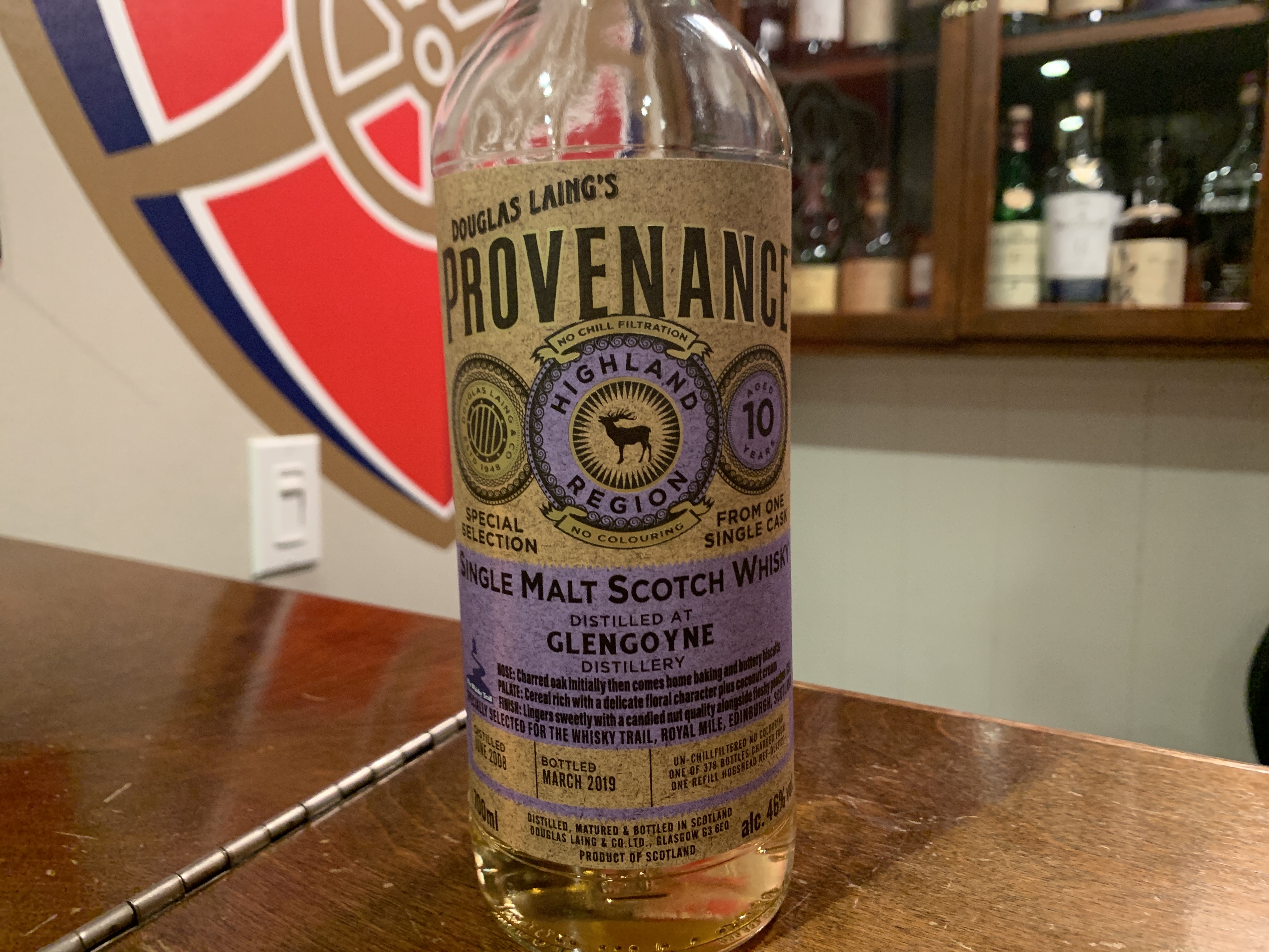 Glengoyne 10 Year Provenance (Douglas Laing)