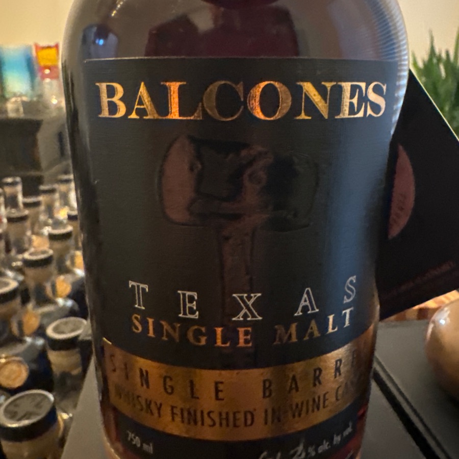Balcones Texas Single Malt Single Barrel - Cult of Balcones pick - Barrel 13722