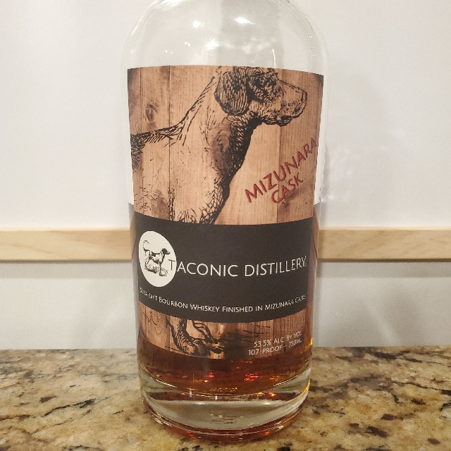 Taconic Distillery Straight Bourbon Whiskey Finished in Mizunara Casks