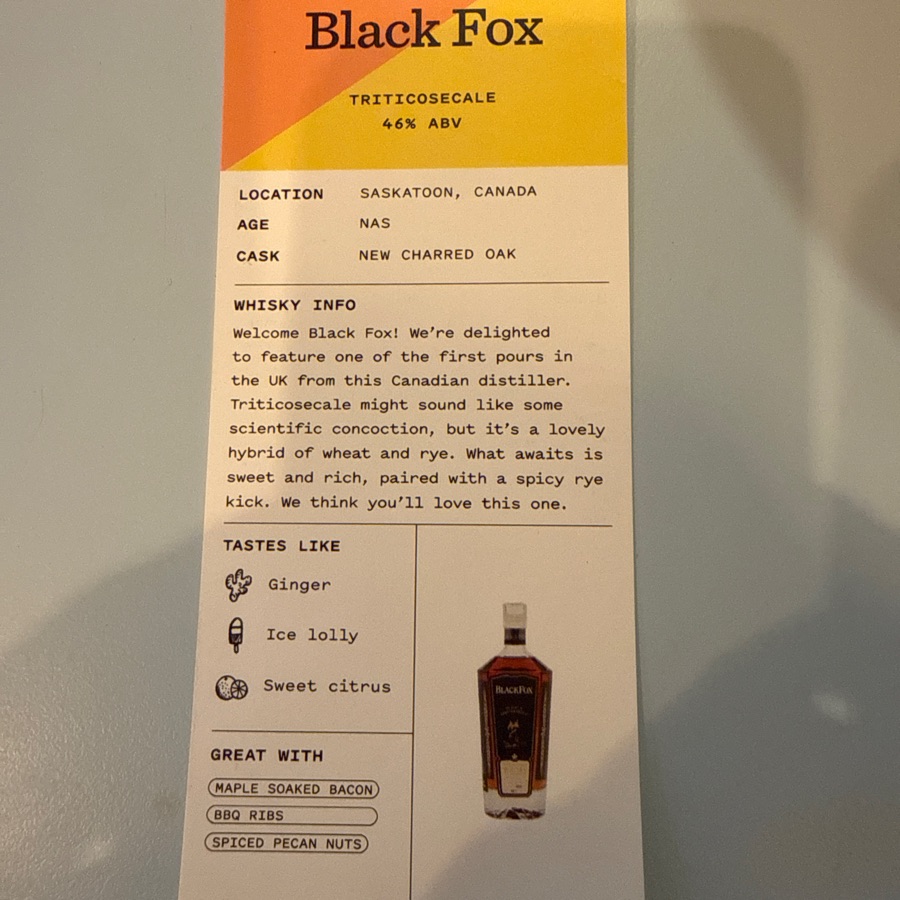 Black Fox Triticosecale