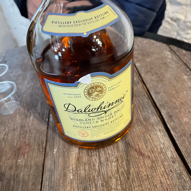 Dalwhinnie Distillery Exclusive Bottling 2021 batch