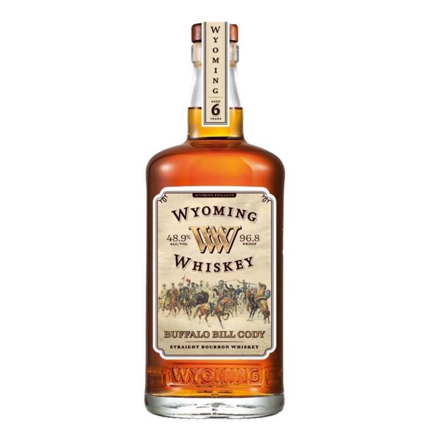 Wyoming Whiskey Buffalo Bill Cody Straight Bourbon
