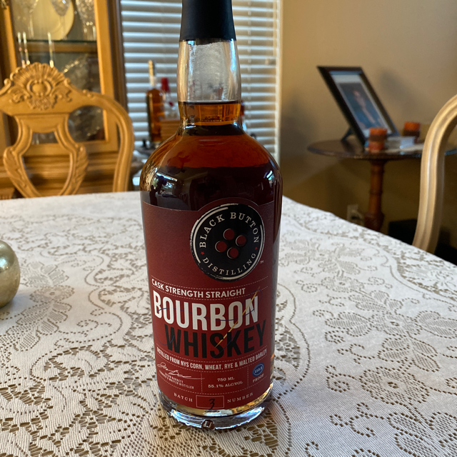 Black Button Cask Strength Straight Bourbon