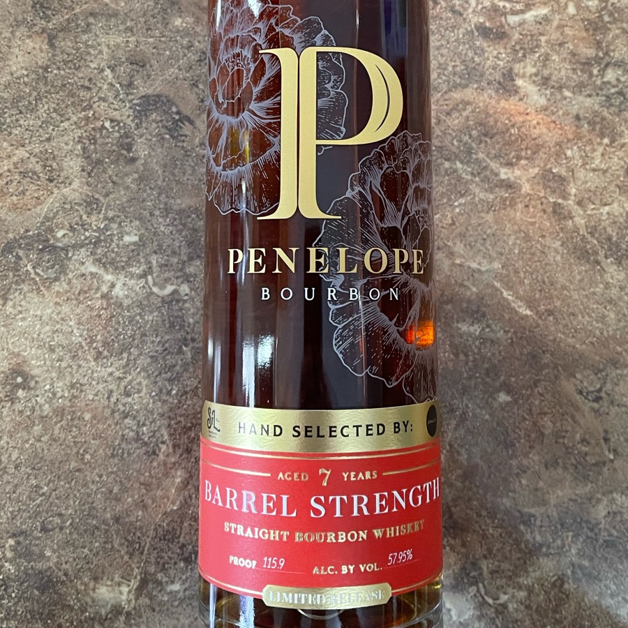Penelope Barrel Strength Straight Bourbon Whiskey - 7 Year - Selected by SLBS/Schnucks