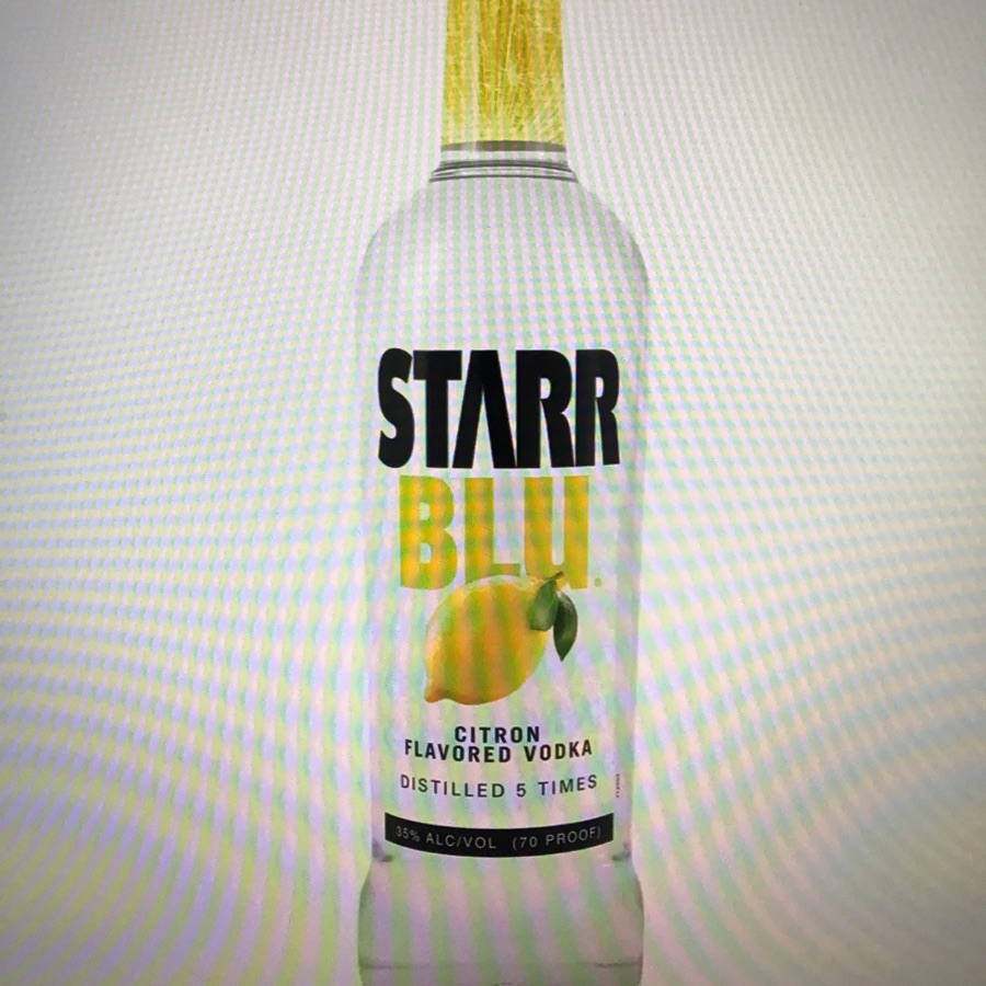 Starr Blu Citron Flavored Vodka