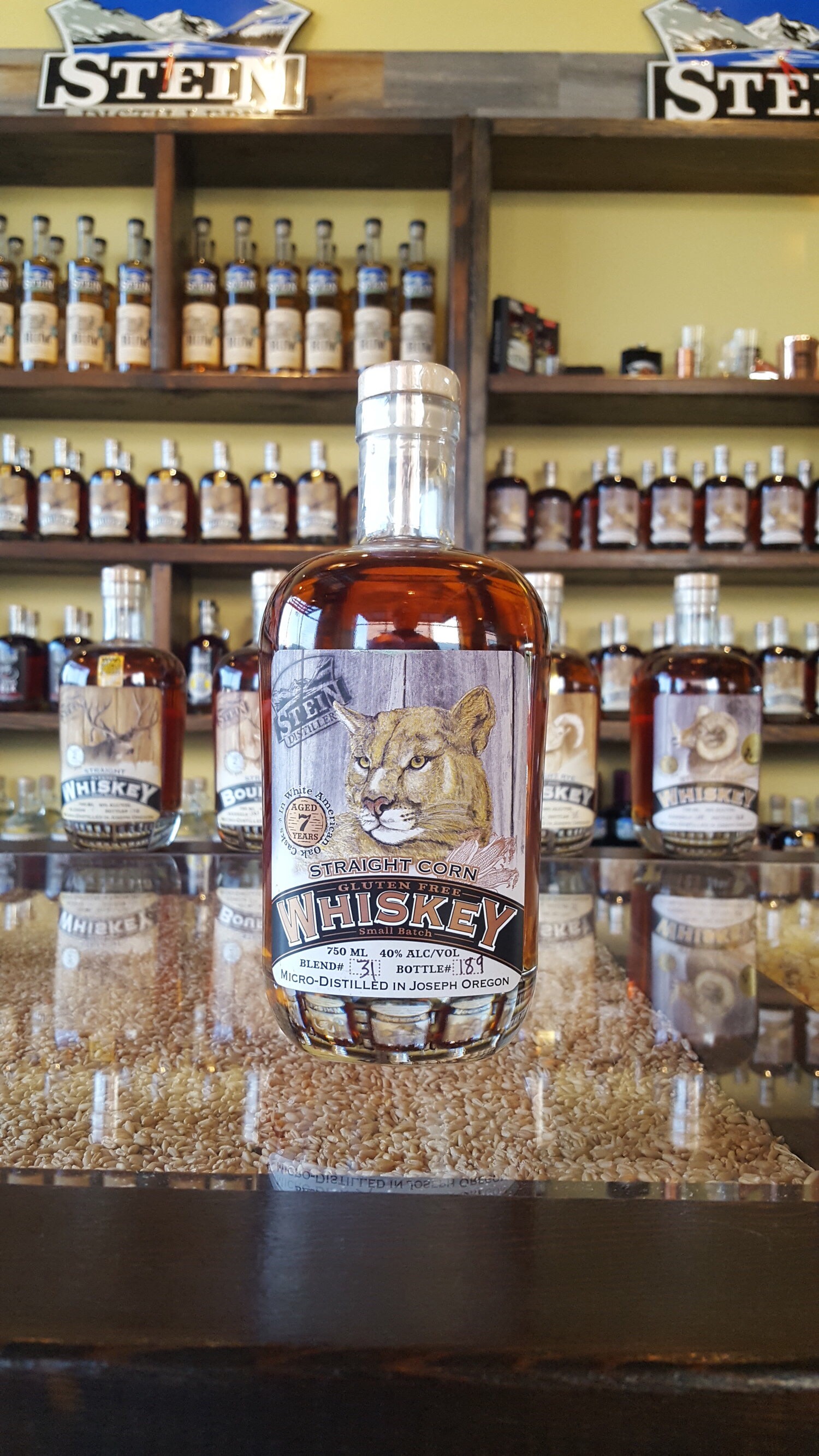 Stein Distillery 7 Year Straight Corn Whiskey