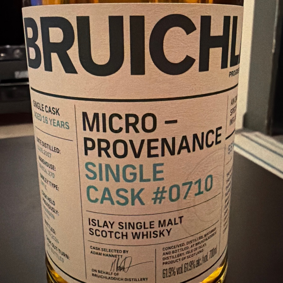 Bruichladdich Micro-Provenance Single Cask #0710