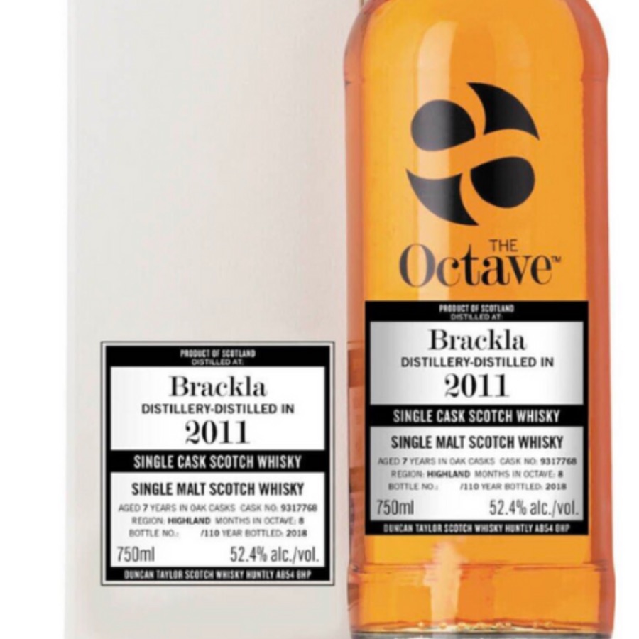 Brackla 2011 7 Years - The Octave (Duncan Taylor)
