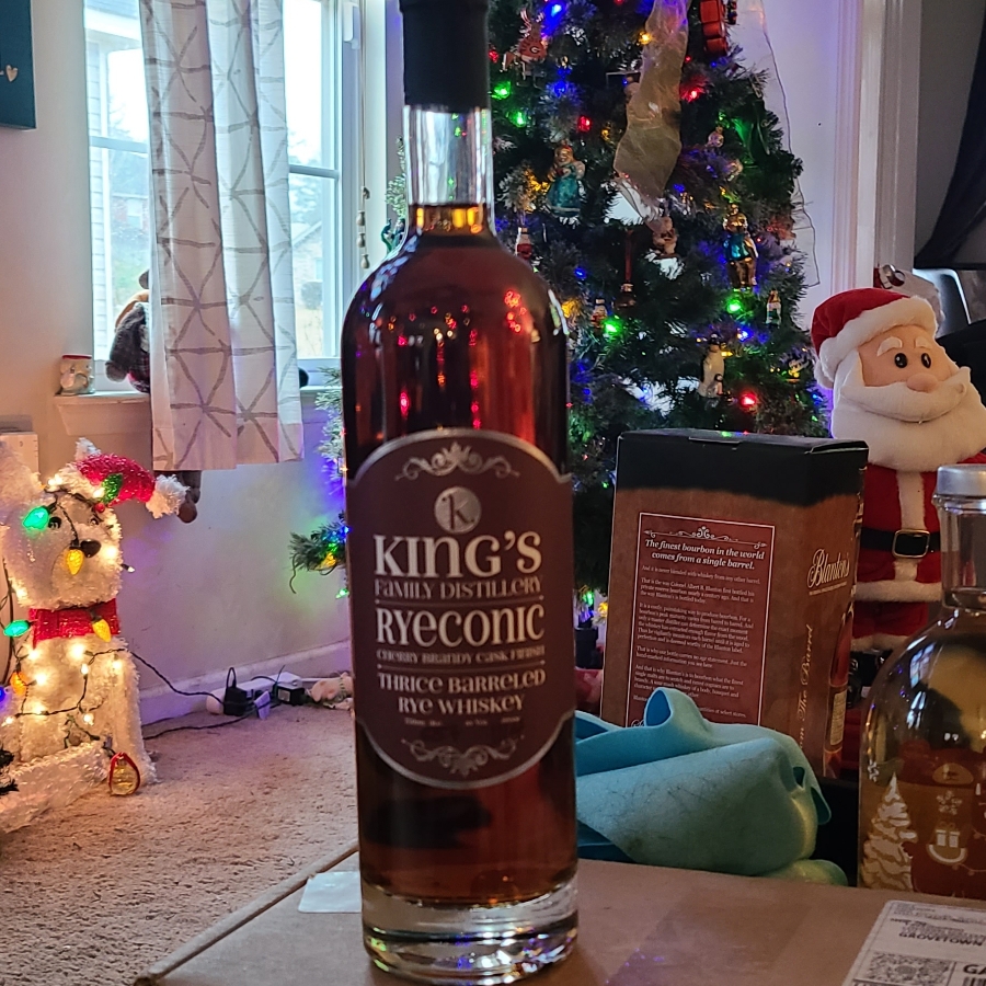 King's Family Ryeconic Cherry Brandy Cask Finish Thrice Barreled Rye