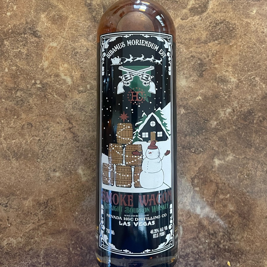 Smoke Wagon Straight Bourbon (2024 Christmas Edition)