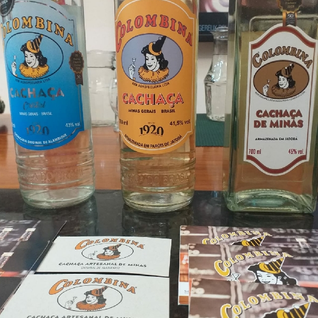 CACHAÇA COLUMBINA CRISTAL