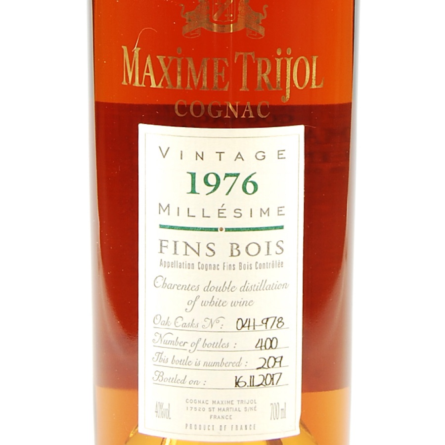 Maxime Trijol 1976 Fins Bois Cognac