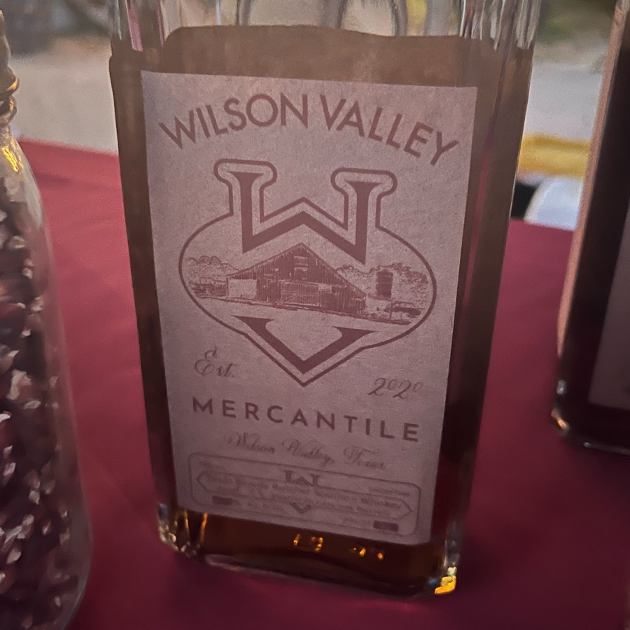 Wilson Valley Mercantile Texas Corn Whiskey