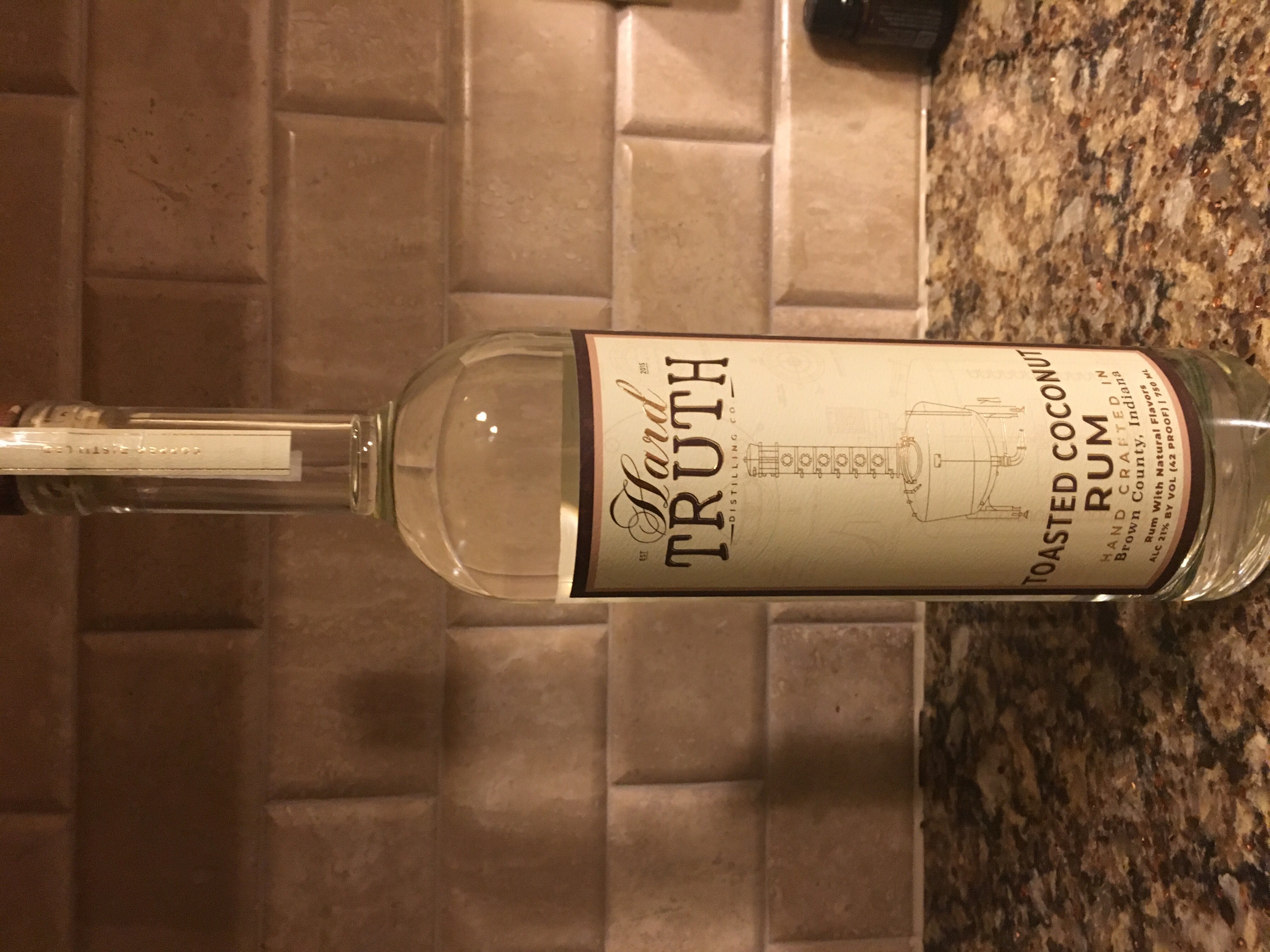 Hard Truth Toasted Coconut Rum