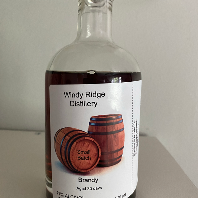 Windy Ridge Distillery Brandy