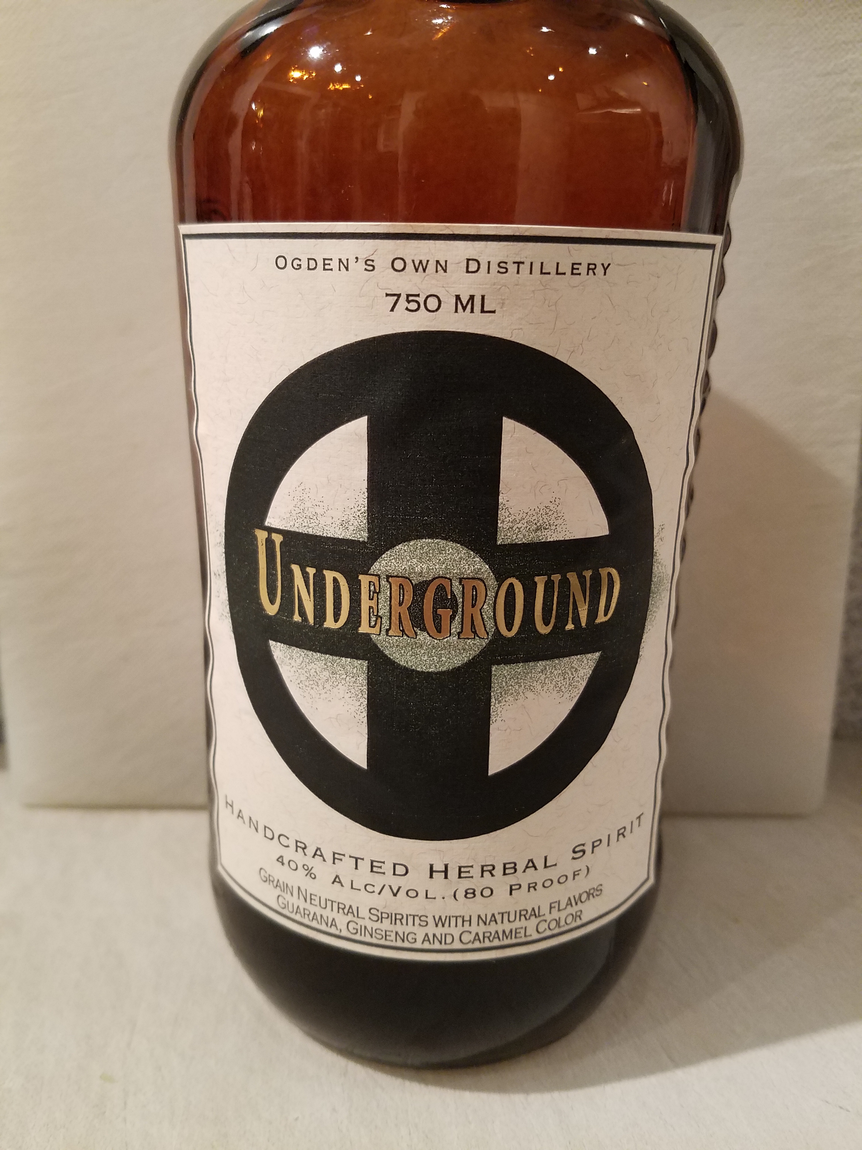 Ogden's Own Distillery, Underground