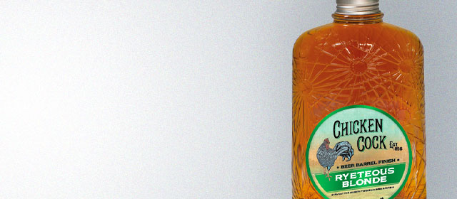 Chicken Cock Ryeteous Blonde Beer Barrel Finish Rye