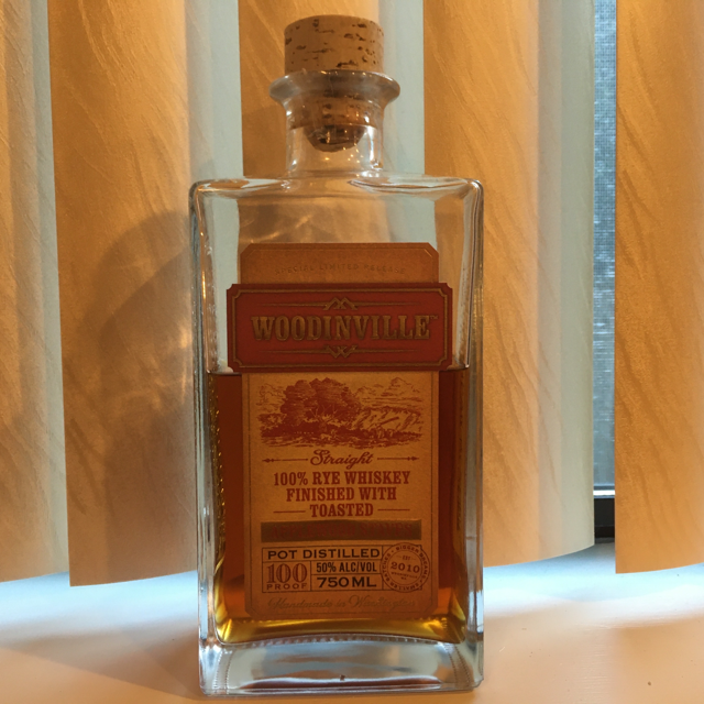 Woodinville Straight 100% Rye Toasted Applewood Staves Finish