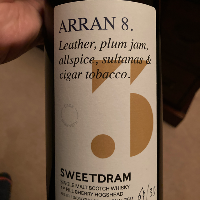 Arran 8 Sweetdram
