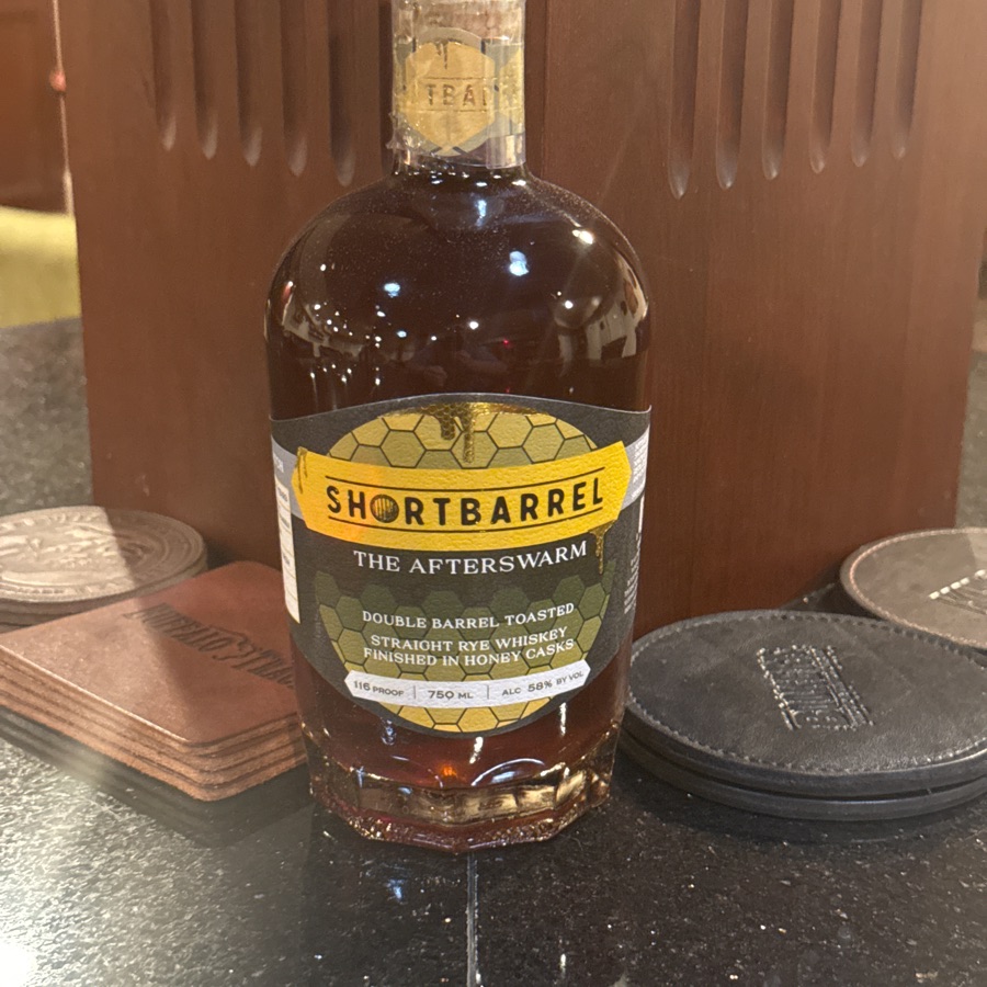 Shortbarrel The Afterswarm Rye Whiskey
