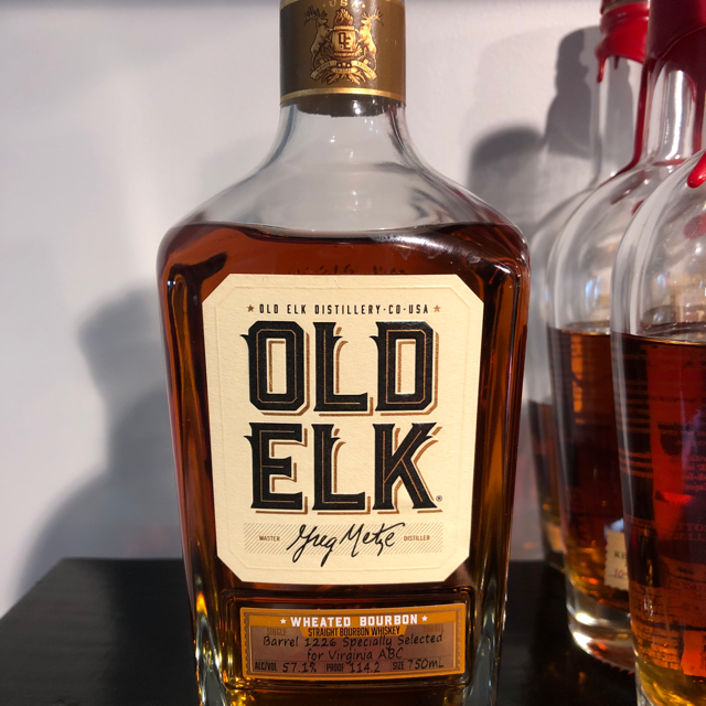 Old Elk Wheated Bourbon VA ABC Barrel 1226