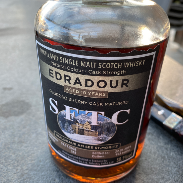 Edradour SFTC Oloroso Sherry Cask 10 years