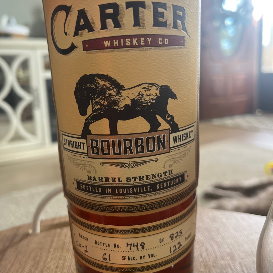 Old Carter Very Small Batch Barrel Strength CO-2
